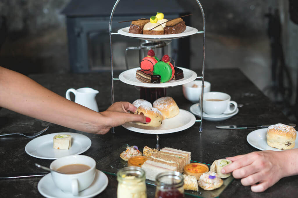 Traditional afternoon tea at Boringdon Hall - Best Afternoon Teas